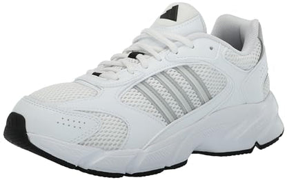 adidas Mens 2000 Runner Sneaker White/Grey/Black 8.5 - Renee Lane Company