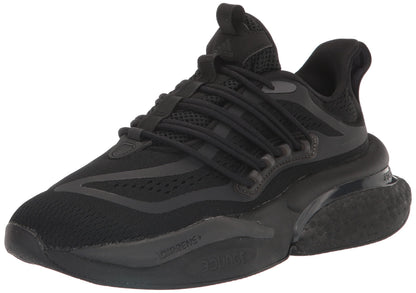 adidas Mens AlphaBoost V1 Running Shoe Black/Grey/Carbon 10.5 - Renee Lane Company