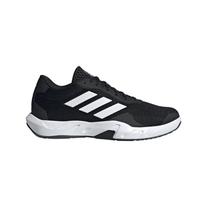 adidas Mens Amplimove Training Sneaker Black/White/Grey 10.5 - Renee Lane Company