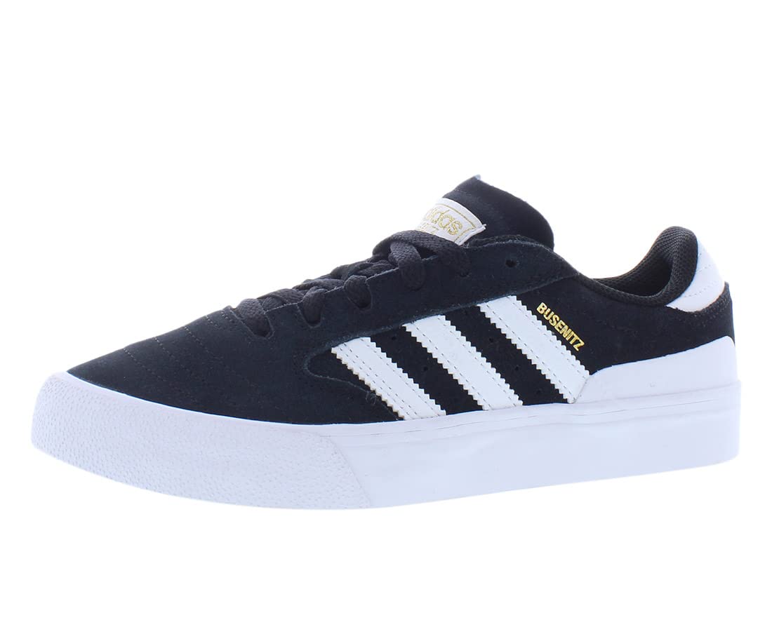 adidas Mens Busenitz Vulc Ii Core Black Footwear White Gum 4 9.5 - Renee Lane Company