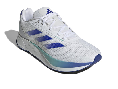 adidas Mens Duramo SL Running Sneaker White/Lucid Blue/Flash Aqua 15 - Renee Lane Company