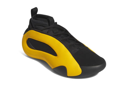 adidas Mens Harden Volume 8 Basketball Sneaker Crew Yellow/Black/Silver Metallic 6.5 - Renee Lane Company