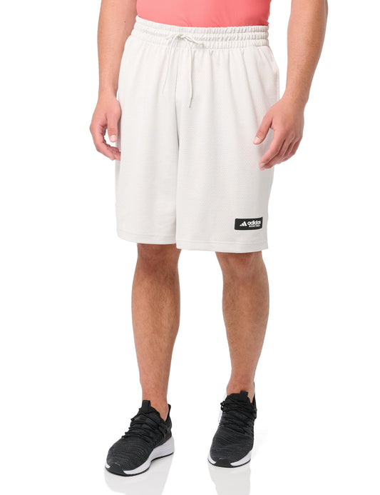adidas Mens Legends Shorts Orbit Grey/White X-Small - Renee Lane Company