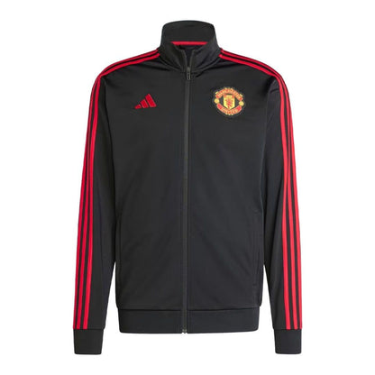 adidas Mens Manchester United DNA Track Top Black Small - Renee Lane Company
