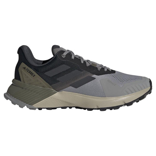 adidas Mens Non-Football Low Shoes Solid Grey Wonder Beige Olive Strata 9 - Renee Lane Company