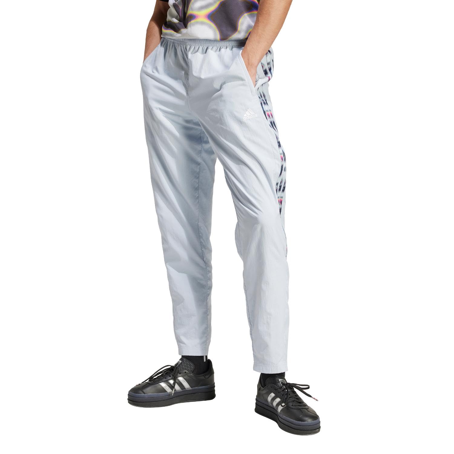adidas Mens Pride Tiro Pants Halo Blue - Renee Lane Company