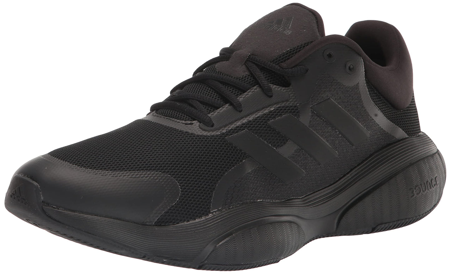 adidas Mens Response Running Shoe Core Black/Core Black/Core Black 13 - Renee Lane Company