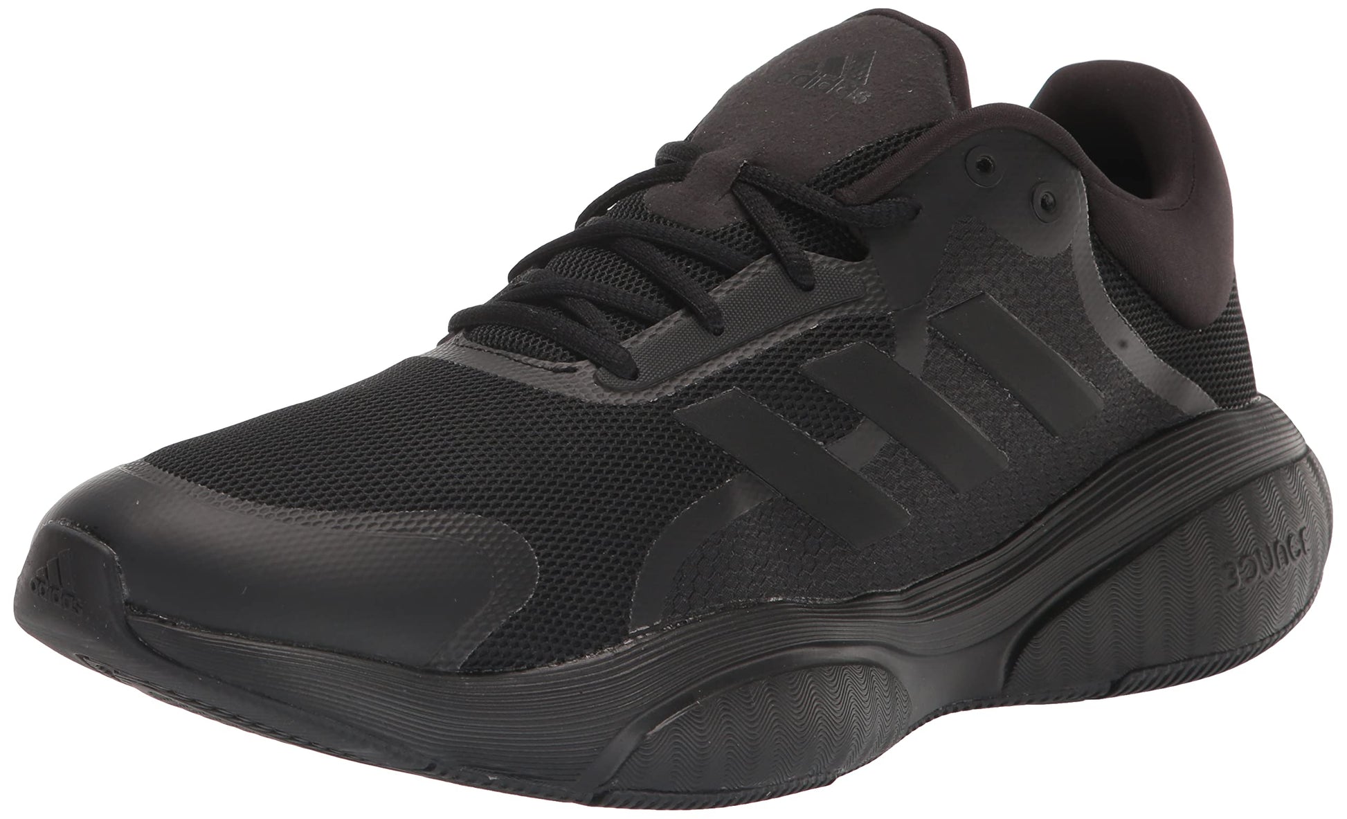 adidas Mens Response Running Shoe Core Black/Core Black/Core Black 13 - Renee Lane Company