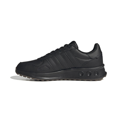 adidas Mens Run 84 Sneaker Black/Black/Grey 10.5 - Renee Lane Company