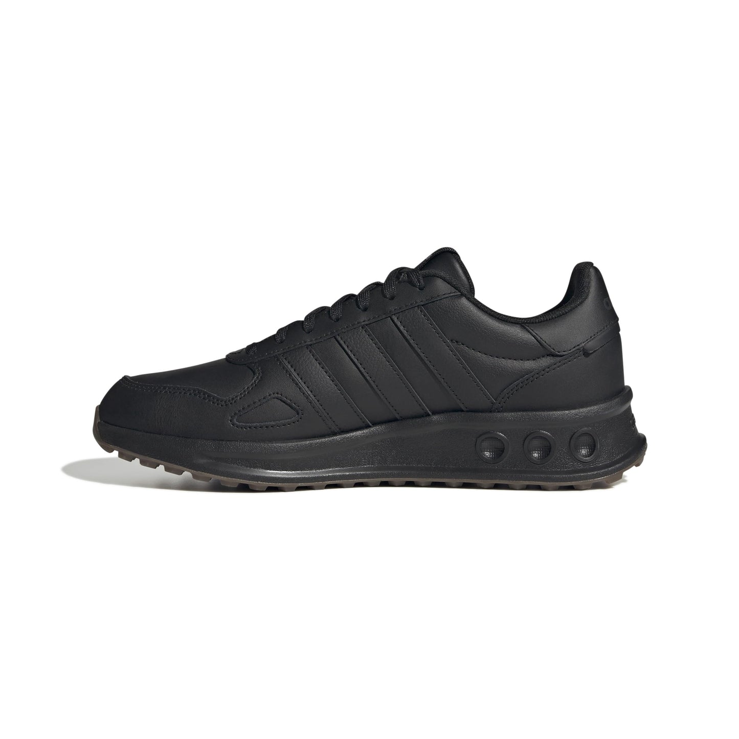 adidas Mens Run 84 Sneaker Black/Black/Grey 10.5 - Renee Lane Company
