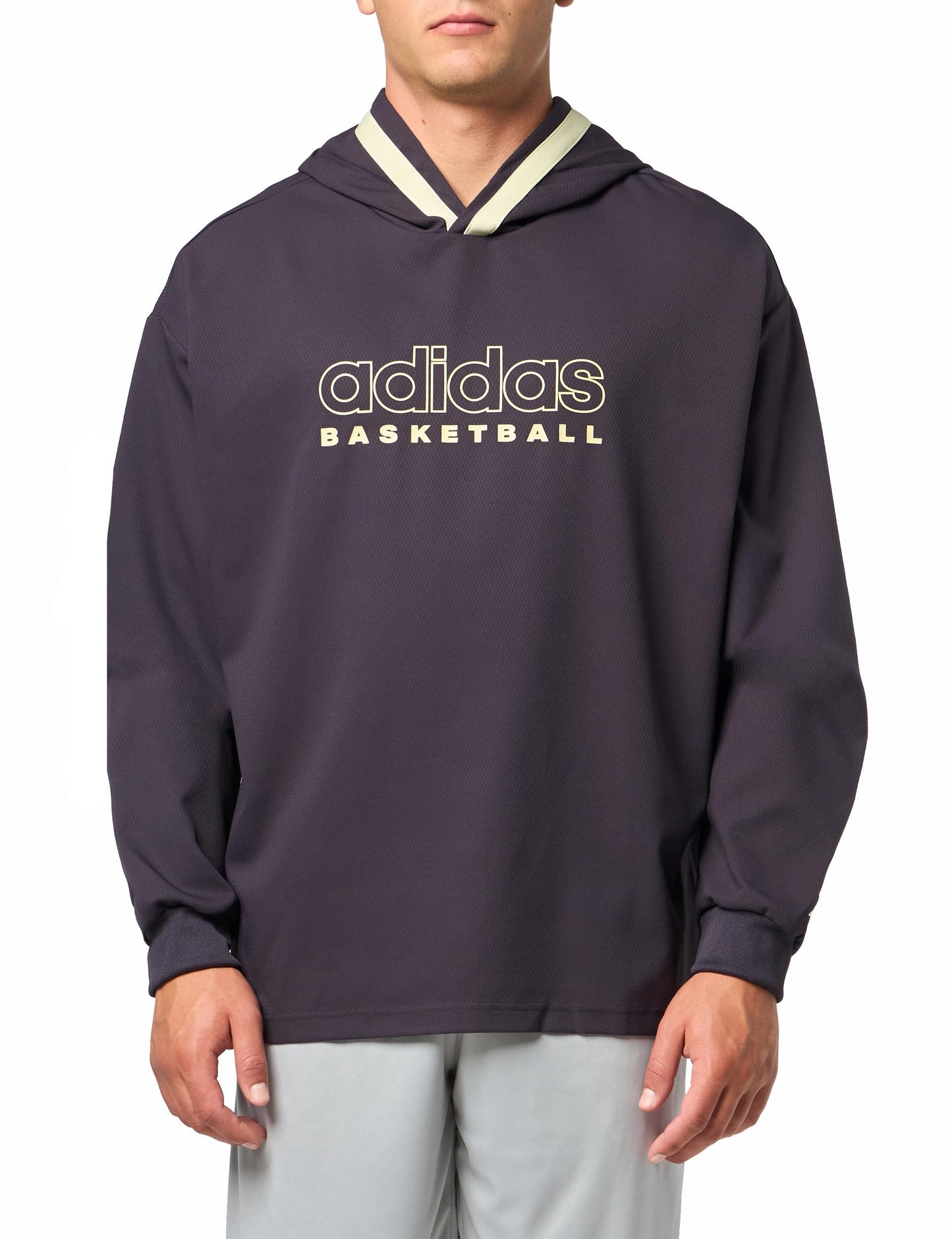 adidas Mens Select Hoodie Aurora Black Small - Renee Lane Company