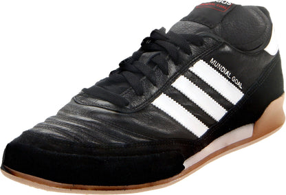 adidas Mens Soccer Mundial Goal Shoes Core Black 8 M US - Renee Lane Company