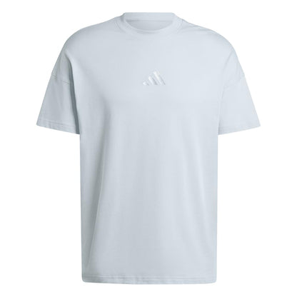 adidas Mens Tall Size All SZN Graphic T-Shirt Wonder Blue - Renee Lane Company