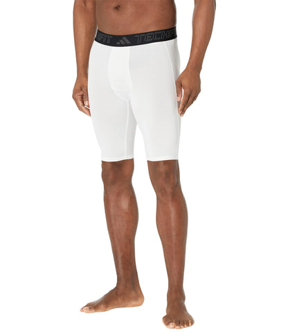 adidas Mens Techfit AEROREADY Training Short Tights White Small - Renee Lane Company
