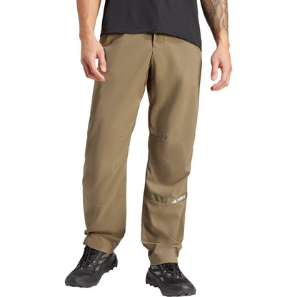 adidas Mens Terrex Multi Woven Pants Olive Strata - Renee Lane Company