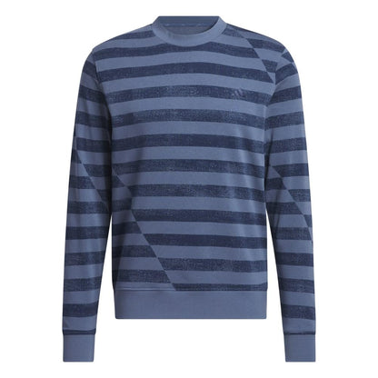 adidas Mens Ultimate365 Printed Crewneck Sweatshirt PRLOINConavy - Renee Lane Company