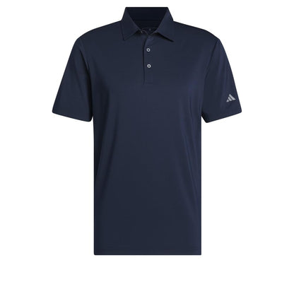 adidas Mens Ultimate365 Solid Polo Shirt Collegiate Navy Large - Renee Lane Company