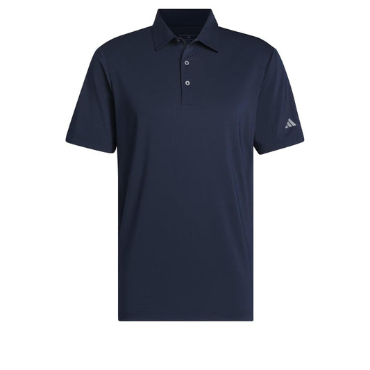 adidas Mens Ultimate365 Solid Polo Shirt Collegiate Navy Large - Renee Lane Company