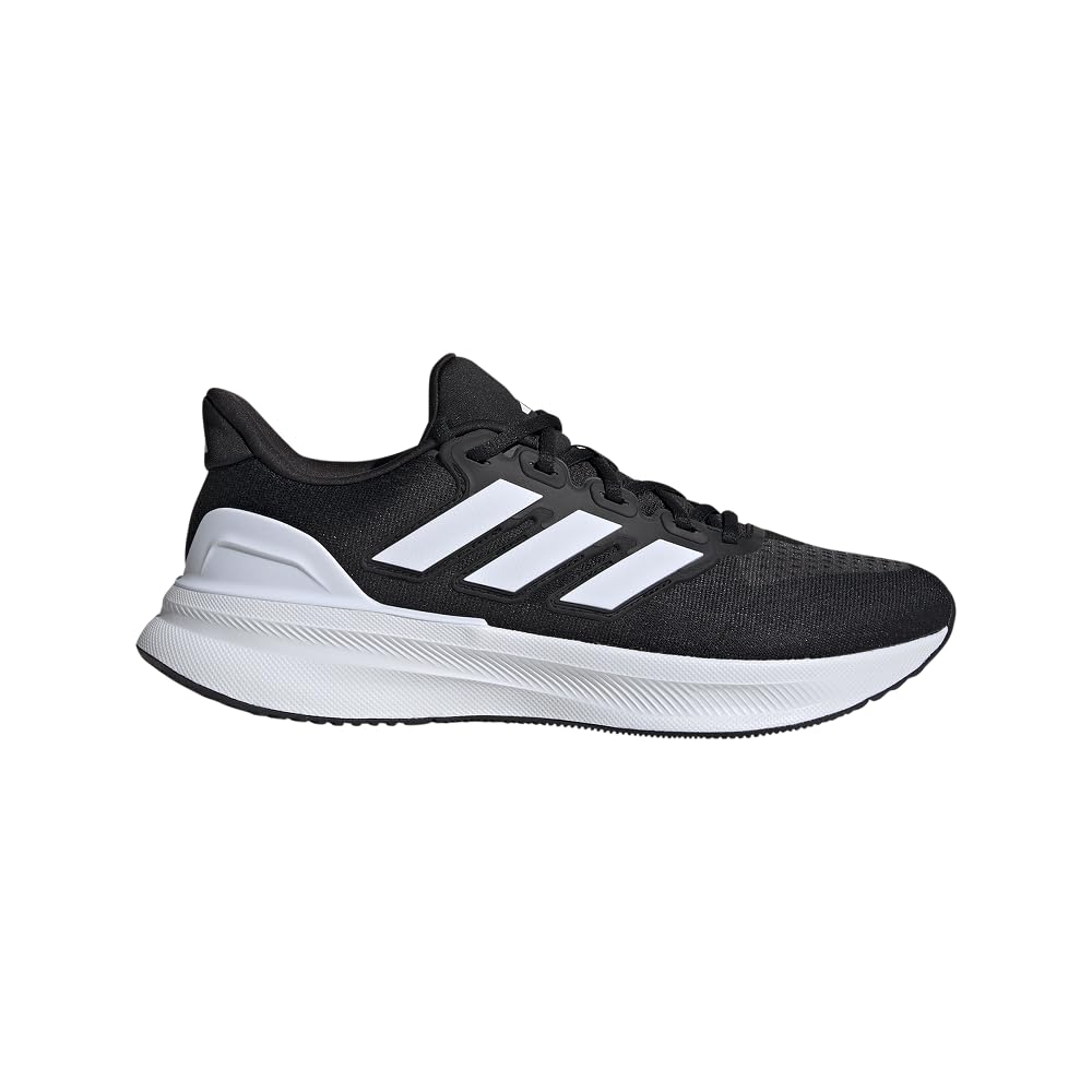 adidas Mens Ultrabounce 5 Running Sneaker Black/White/Black 6.5 - Renee Lane Company
