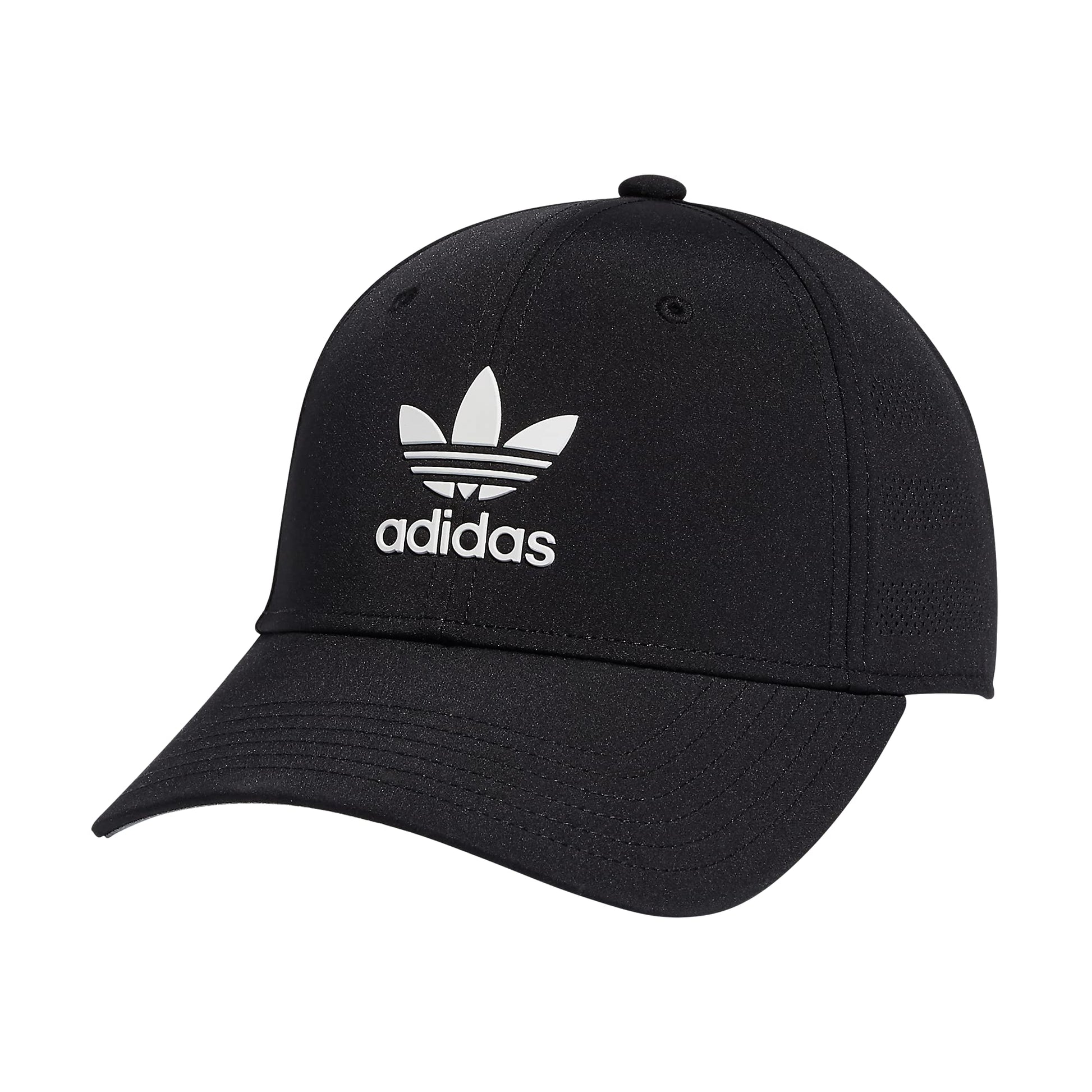adidas Originals Kids-Boys/Girls Beacon Strapback Cap Black/White One Size - Renee Lane Company