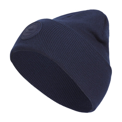 adidas Originals Resort 4" Wide Cuff Fold Beanie Tall Fit Night Indigo/Night Indigo one_Size - Renee Lane Company