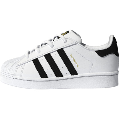 adidas Originals Superstar Elastic White/Black/White 10 - Renee Lane Company