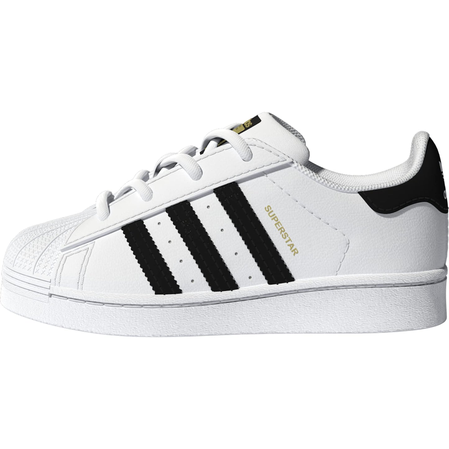 adidas Originals Superstar Elastic White/Black/White 10 - Renee Lane Company