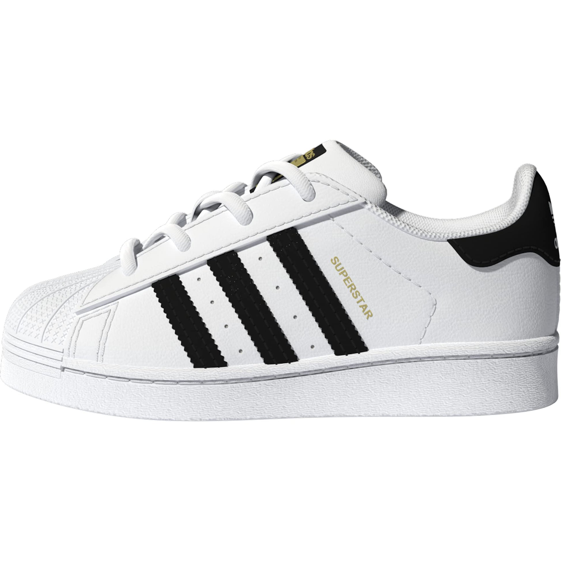 adidas Originals Superstar Elastic White/Black/White 10 - Renee Lane Company