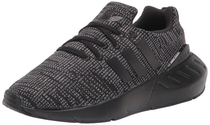 adidas Originals Swift Run 22 Sneaker Black/Grey/White 6 US Unisex Big Kid - Renee Lane Company