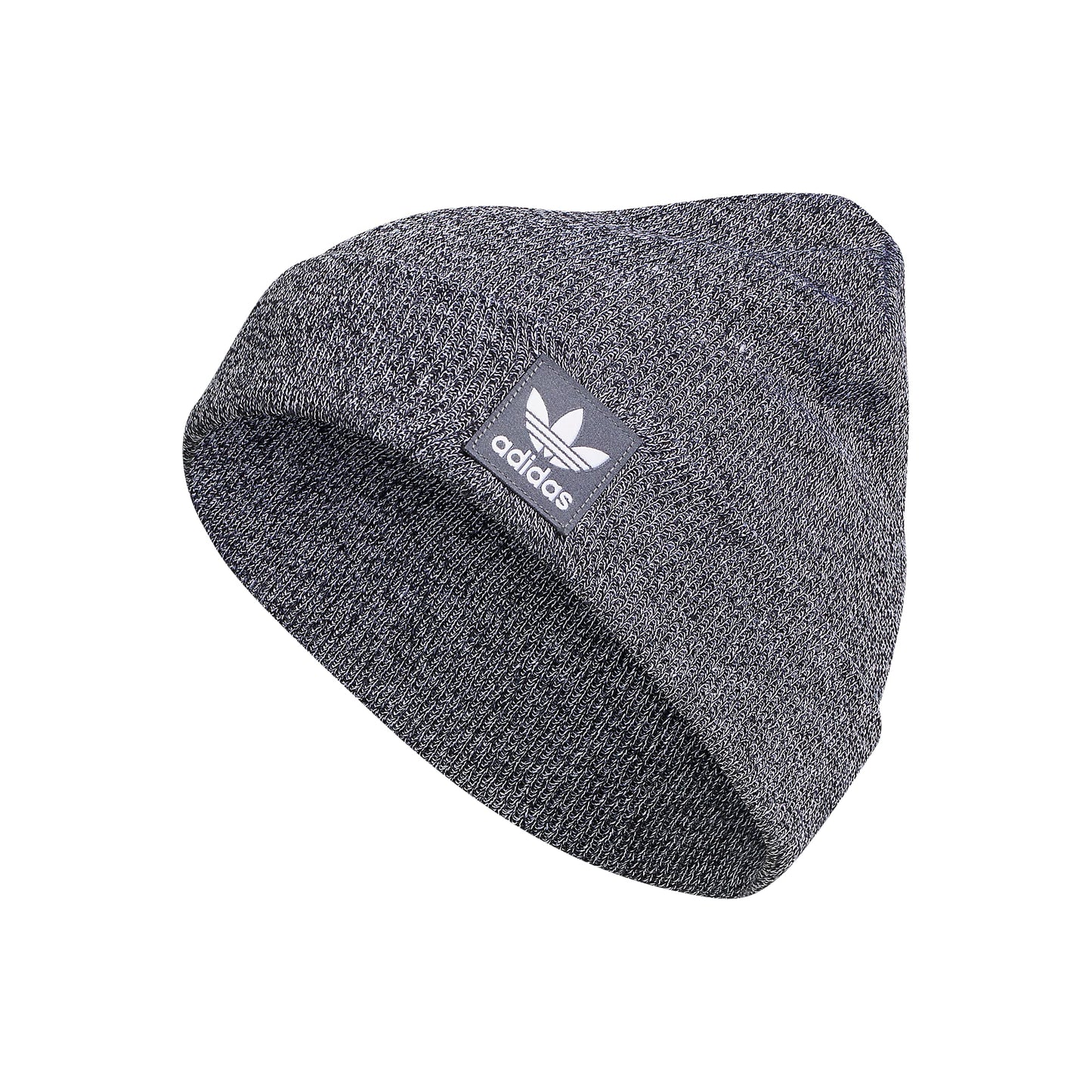 adidas Originals Unisex Originals Grove Beanie Heather Grey/White One Size - Renee Lane Company
