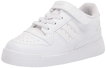 adidas Originals baby boys Forum Low Sneaker White/White/White 4 Toddler US - Renee Lane Company