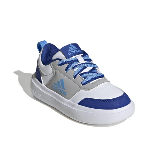 adidas Park St Sneaker White/Blue Burst/Team Royal Blue 3.5 US Unisex Little Kid - Renee Lane Company
