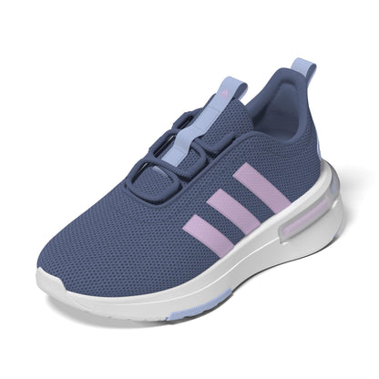 adidas Racer Tr23 Lace-Up Sneaker Crew Blue/Bliss Lilac/Blue 4.5 US Unisex Big Kid - Renee Lane Company