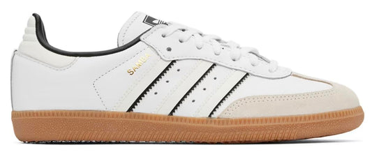adidas Samba OG Big Kid (Double White Black 4.5) - Renee Lane Company