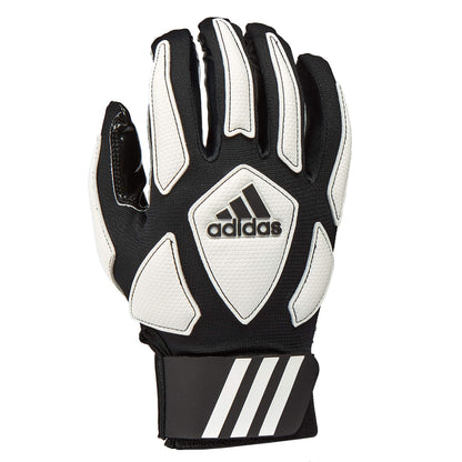 adidas Scorch Destroy 2 Youth Full Finger Linemans Gloves Black/White Medium - Renee Lane Company