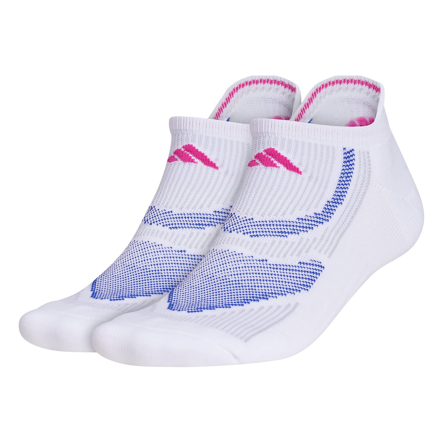 adidas Superlite Performance Tabbed No Show Running Socks with achilles protection (2-Pair) - Renee Lane Company
