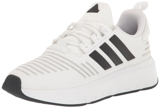 adidas Swift Run23 Sneaker White/Core Black/Grey 3.5 US Unisex Little Kid - Renee Lane Company