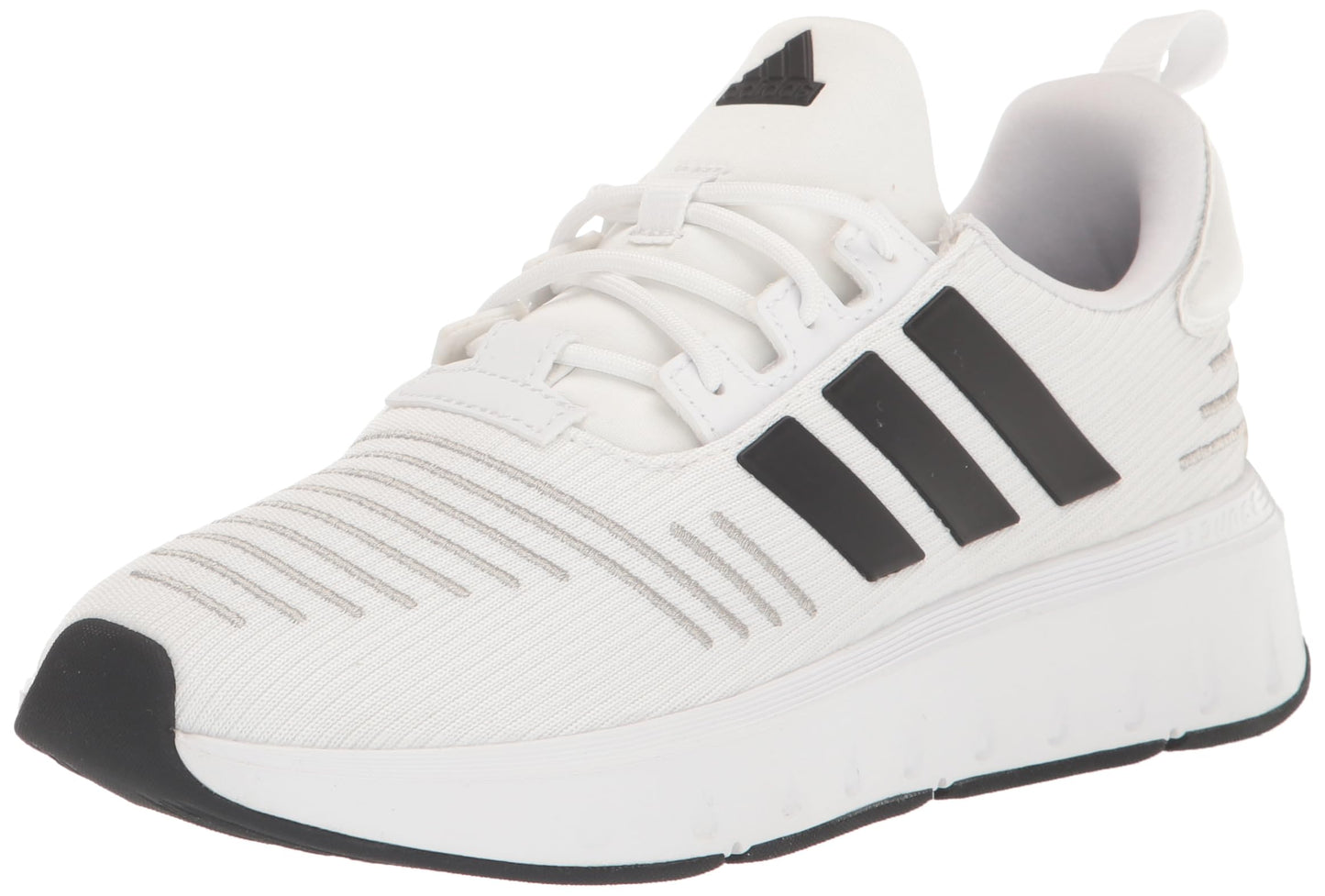adidas Swift Run23 Sneaker White/Core Black/Grey 3.5 US Unisex Little Kid - Renee Lane Company
