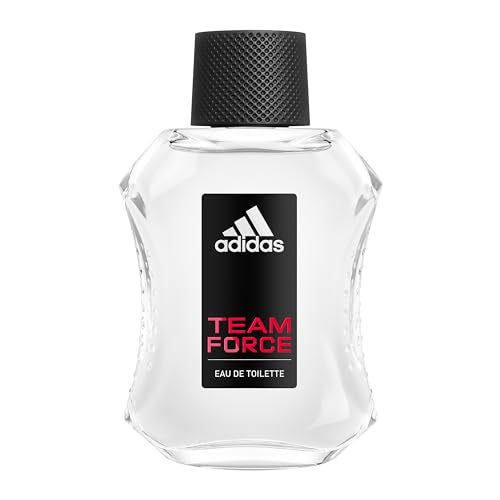 adidas Team Force Eau de Toilette 3.3 fl oz (Pack of 1) Notes of Grapefruit Jasmine and Amber Mens Fragrance Long Lasting Sporty Fragrance Travel Size - Renee Lane Company