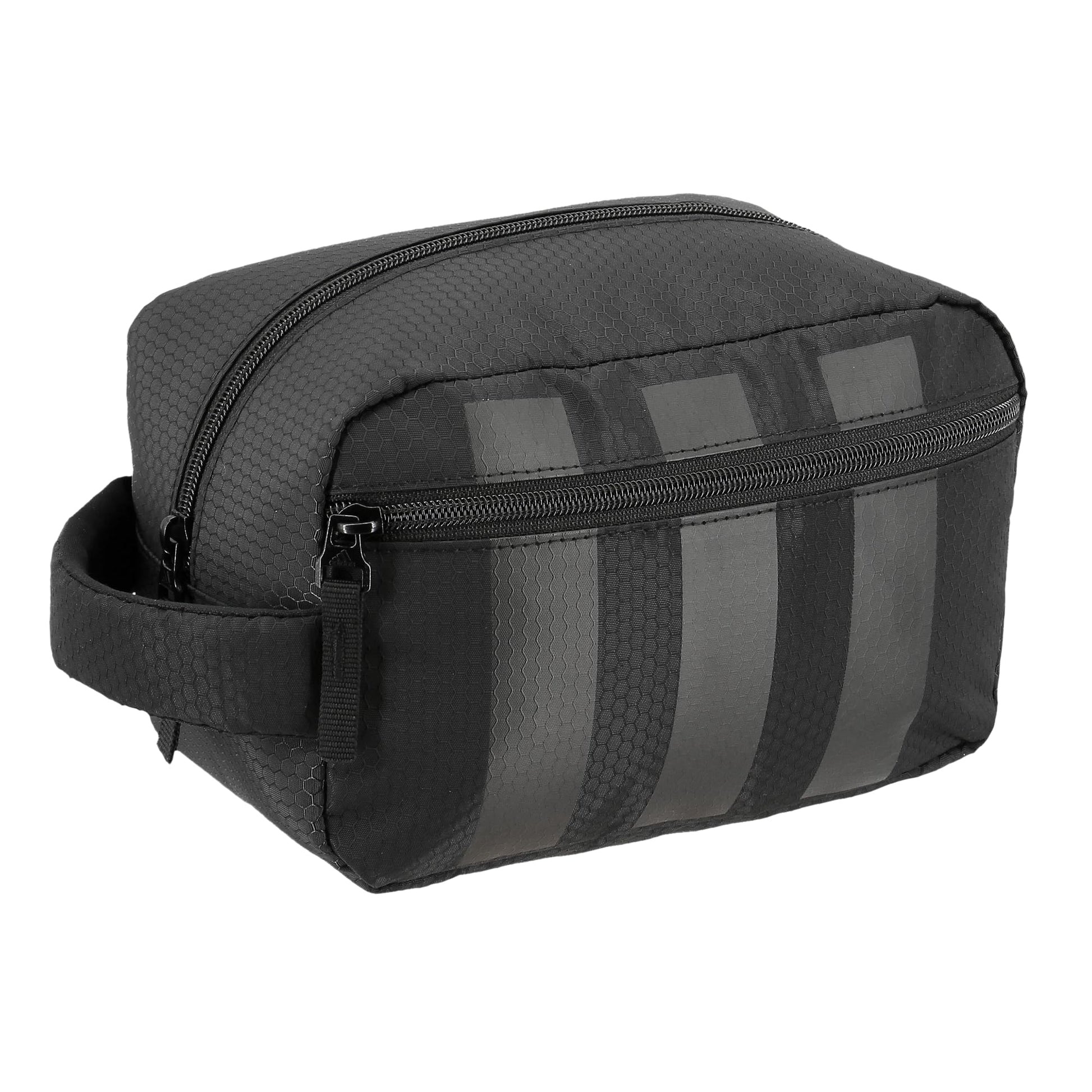 adidas Team Toiletry Kit Travel Shower Bag Black One Size - Renee Lane Company
