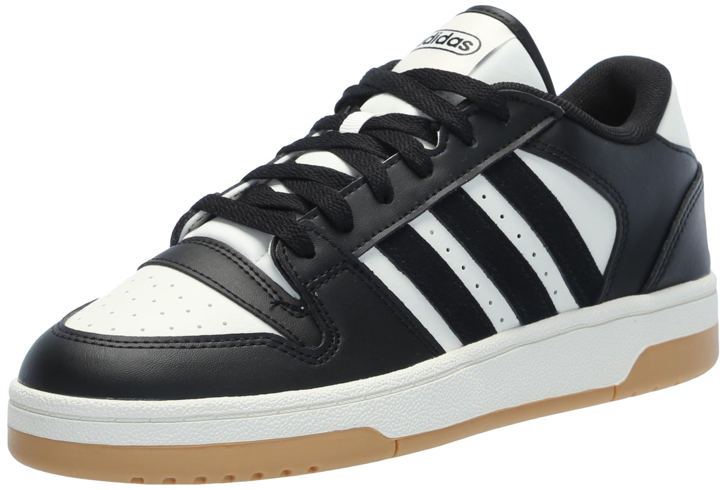 adidas Turnaround Basketball Sneaker Black/Black/Cloud White 3.5 US Unisex Little Kid - Renee Lane Company