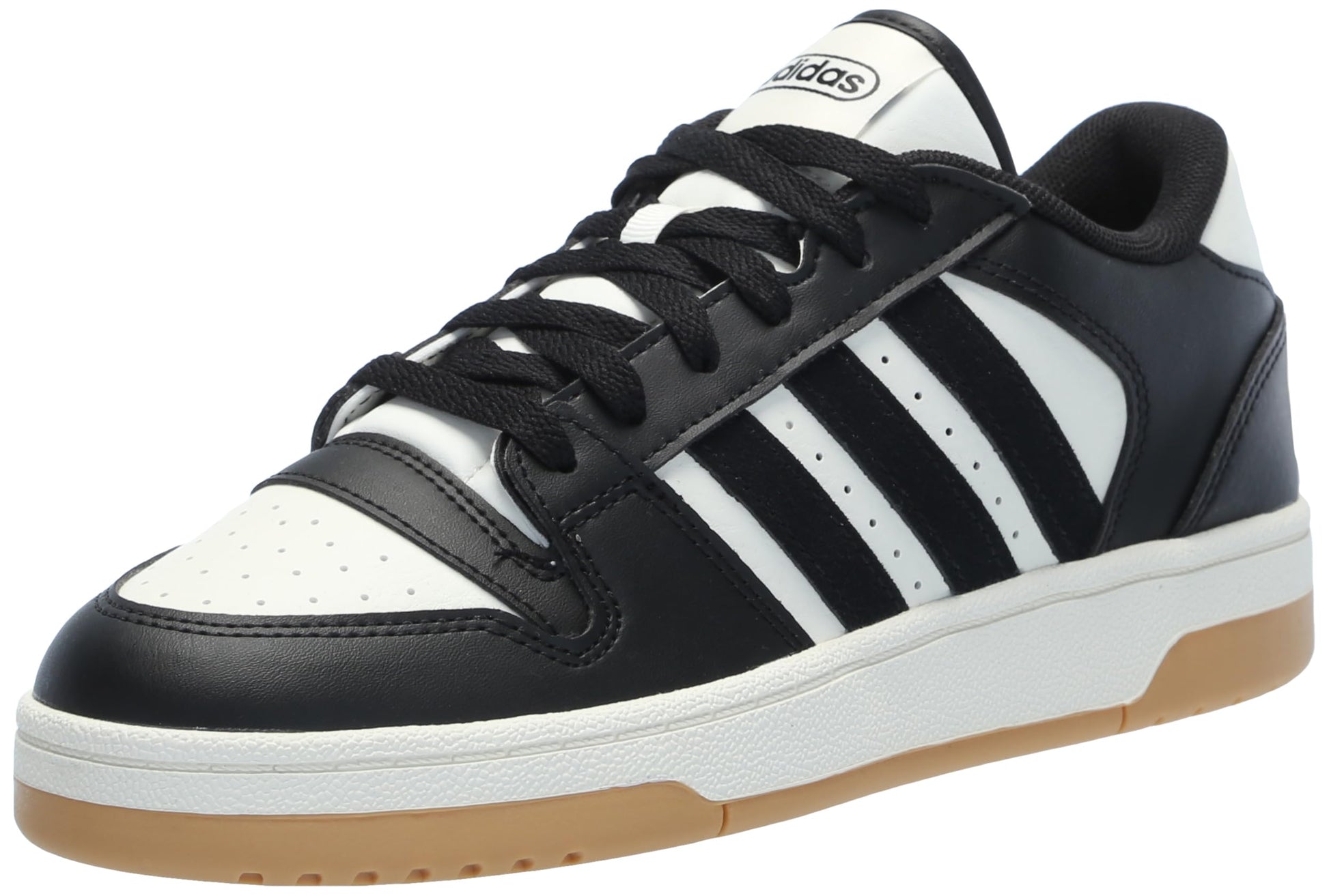 adidas Turnaround Basketball Sneaker Black/Black/Cloud White 3.5 US Unisex Little Kid - Renee Lane Company