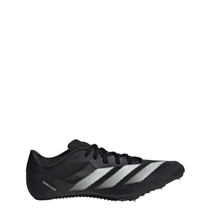 adidas Unisex Adizero Sprintstar Track and Field Sneaker Black/Zero Metallic/White 7.5 US Men - Renee Lane Company