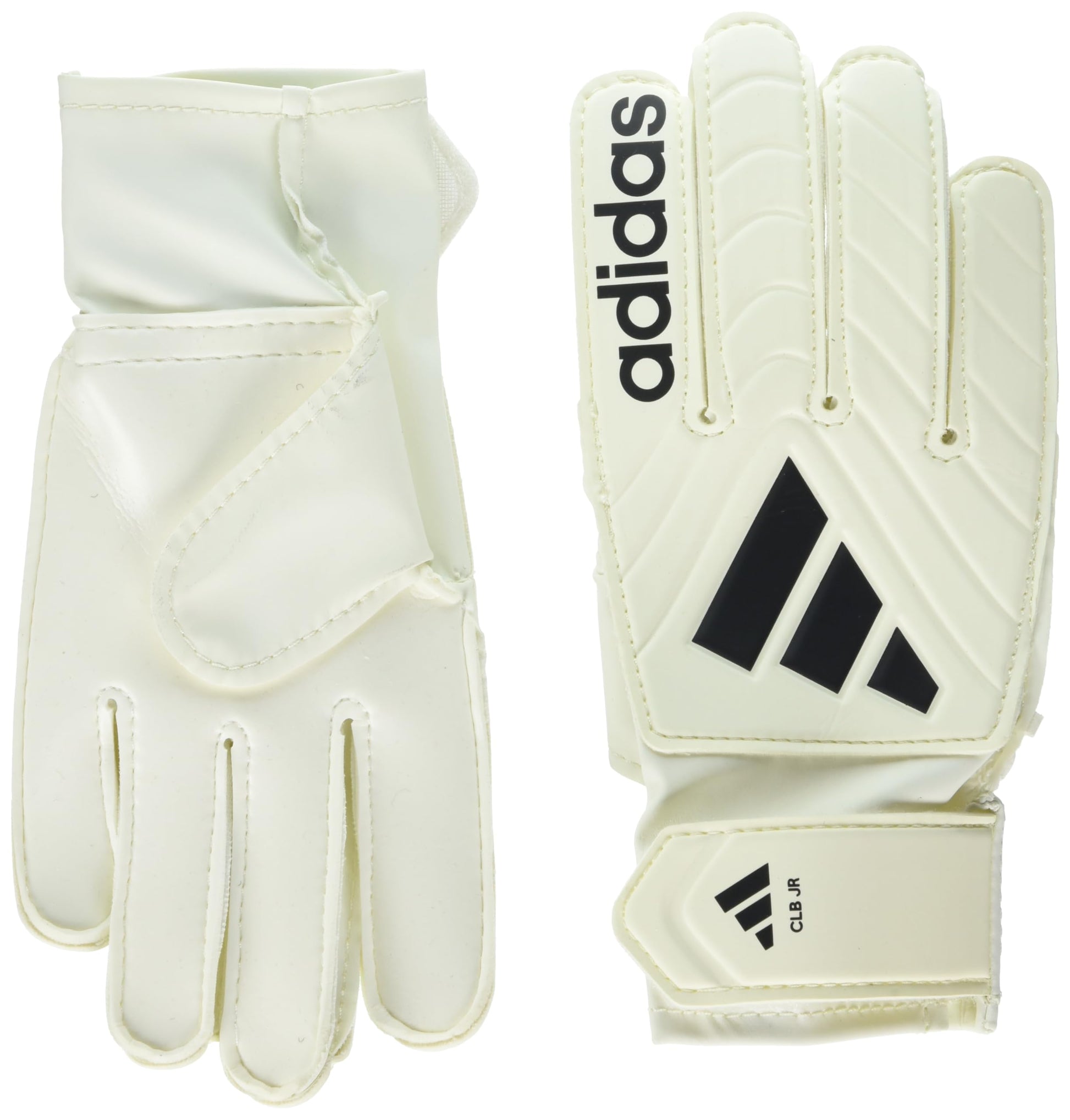 adidas Unisex-Adult Copa Club Junior Goalie Gloves Ivory/Black 5 - Renee Lane Company