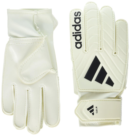 adidas Unisex-Adult Copa Club Junior Goalie Gloves Ivory/Black 5 - Renee Lane Company