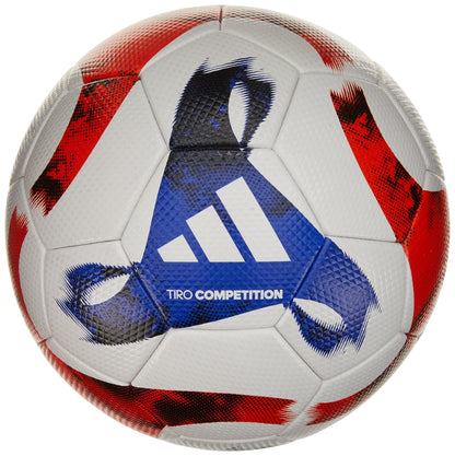 adidas Unisex-Adult Tiro Competition Ball White/Black/Team Solar Orange/Team Royal Blue 4 - Renee Lane Company