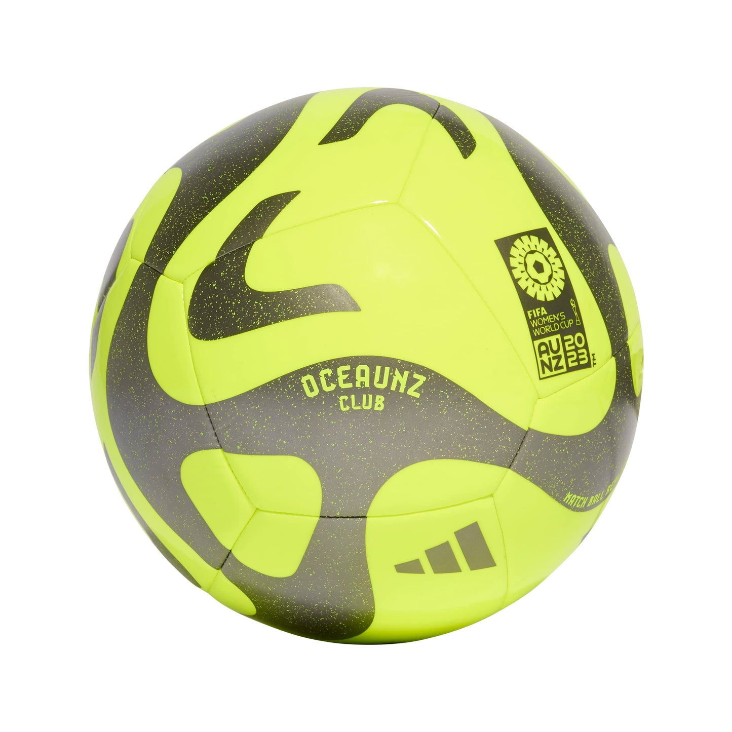 adidas Unisex-Adult Womens World Cup Club Ball Lucid Lemon/Iron Metallic 4 - Renee Lane Company