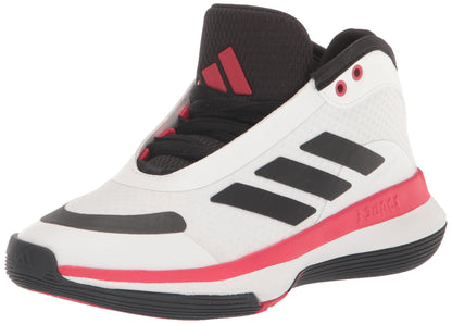 adidas Unisex Bounce Legends Sneaker White/Core Black/Bright Red 14.5 US Men - Renee Lane Company