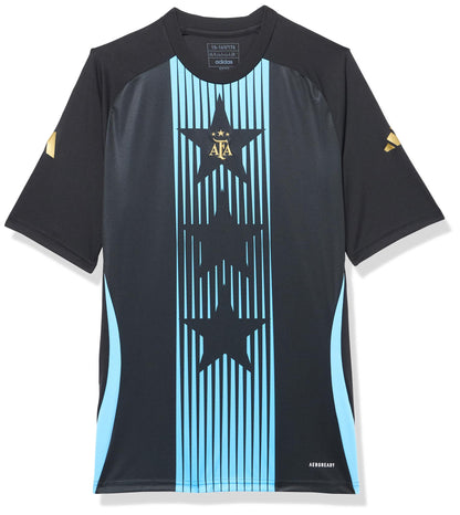 adidas Unisex Kids Argentina Pre-Match Jersey Black/Blue Burst Small - Renee Lane Company