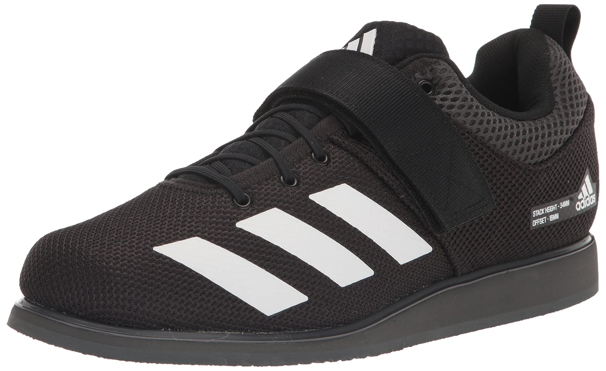 adidas Unisex Powerlift 5 Cross Trainer Core Black/FTWR White/Grey Six 10.5 US Men - Renee Lane Company